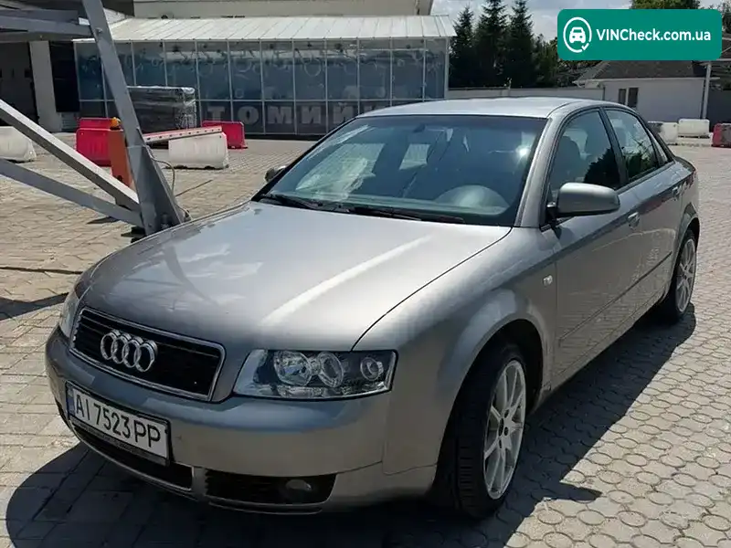 Audi A4 2004, фото з оголошення 2 з 14, VIN WAUZZZ8E25A002073