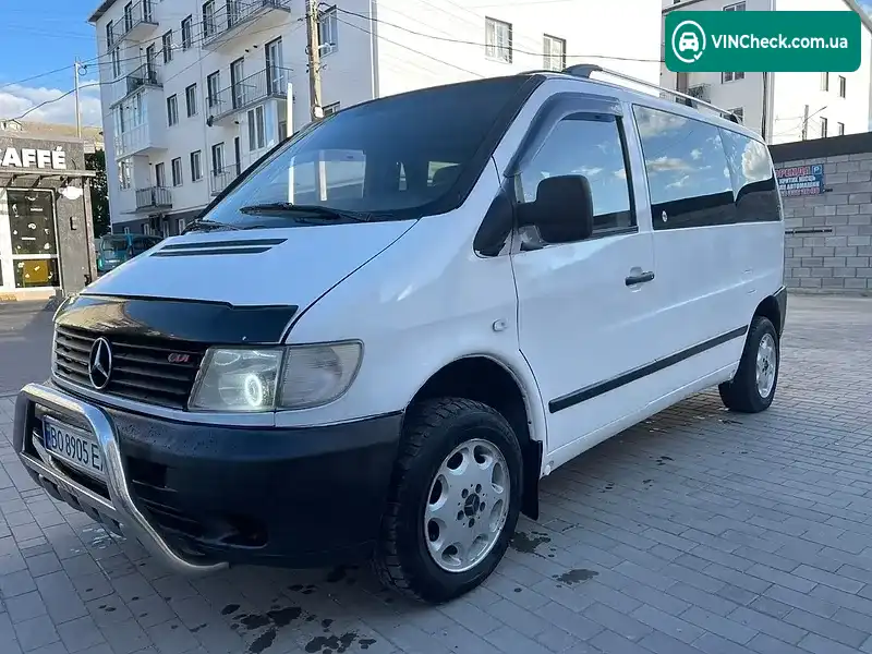 Mercedes-Benz Vito 2001, фото з оголошення 1 з 10, VIN VSA63809413354768