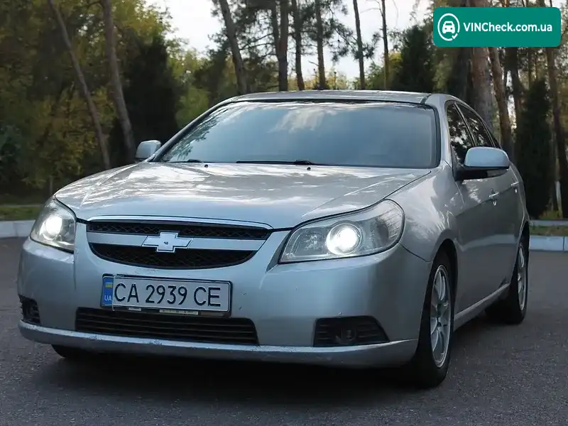 Chevrolet Epica 2007, фото з оголошення 1 з 20, VIN Y6DLF69KE8B099545