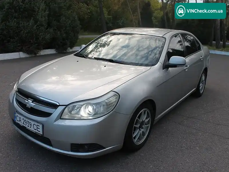 Chevrolet Epica 2007, фото з оголошення 2 з 20, VIN Y6DLF69KE8B099545