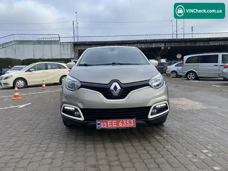 Renault Captur 2014, фото з оголошення 2 з 20, VIN VF12RFL1H50621094