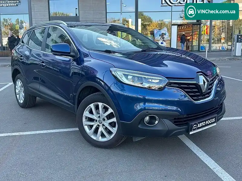 Renault Kadjar 2017, фото з оголошення 1 з 20, VIN VF1RFE00658112361