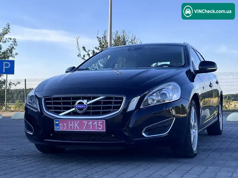 Volvo V60 2012, фото з оголошення 2 з 20, VIN YV1FW8250C1085022