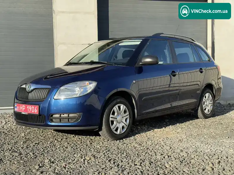 Skoda Fabia 2009, фото з оголошення 1 з 16, VIN TMBFC65J6A3045837