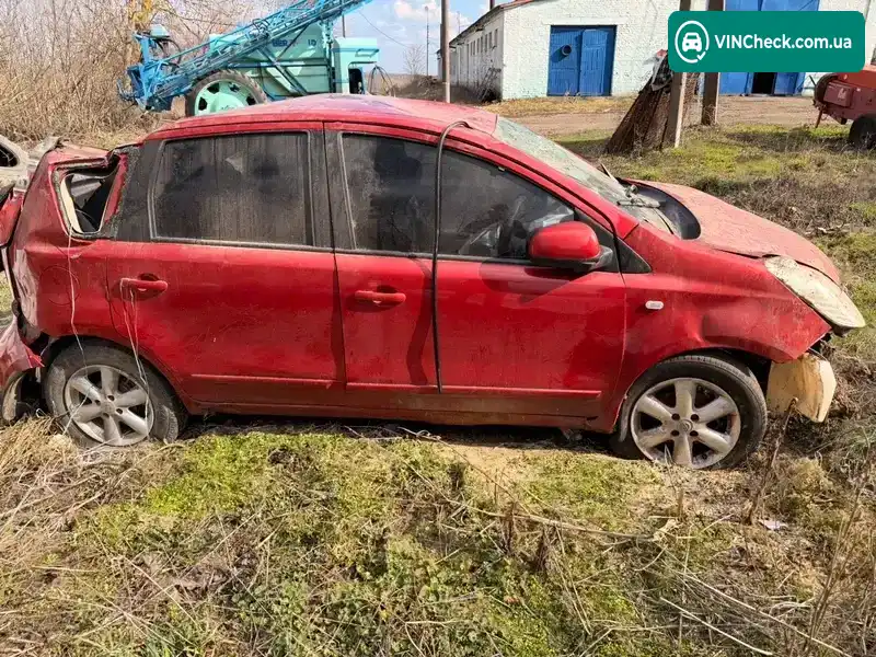 Nissan Note 2008, фото з оголошення 2 з 4, VIN SJNFCAE11U1288137