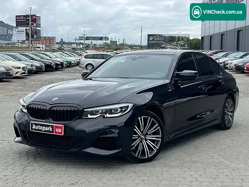 BMW 3 Series 2021, фото з оголошення 1 з 20, VIN 3MW5U9J01M8B62743