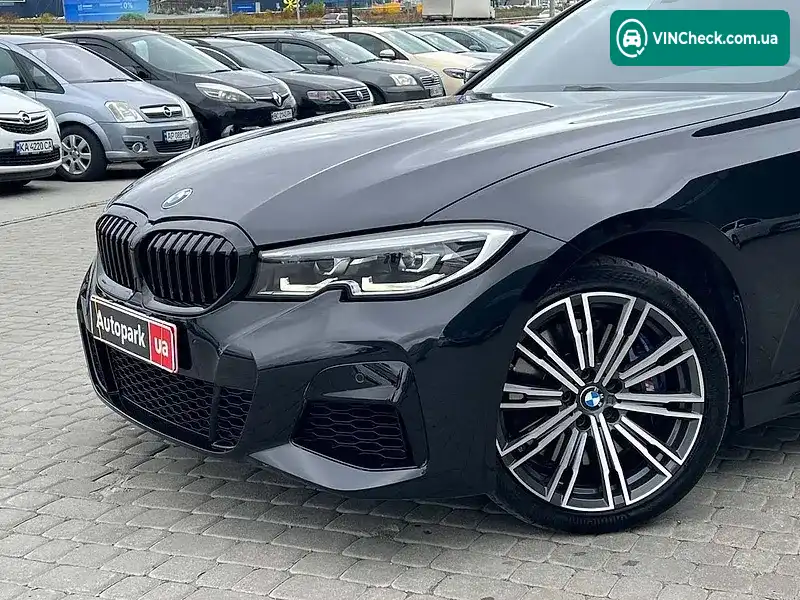 BMW 3 Series 2021, фото з оголошення 2 з 20, VIN 3MW5U9J01M8B62743