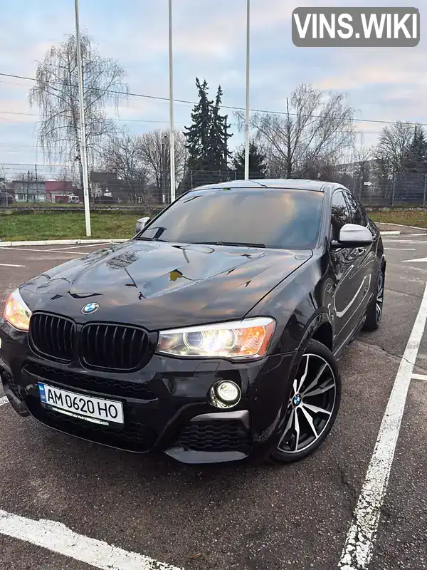 BMW X4 2016, фото з оголошення 1 з 21, VIN 5UXXW7C56G0M91129