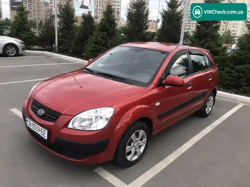 Kia Rio 2008, фото з оголошення 2 з 15, VIN Y6LDE24129L200660