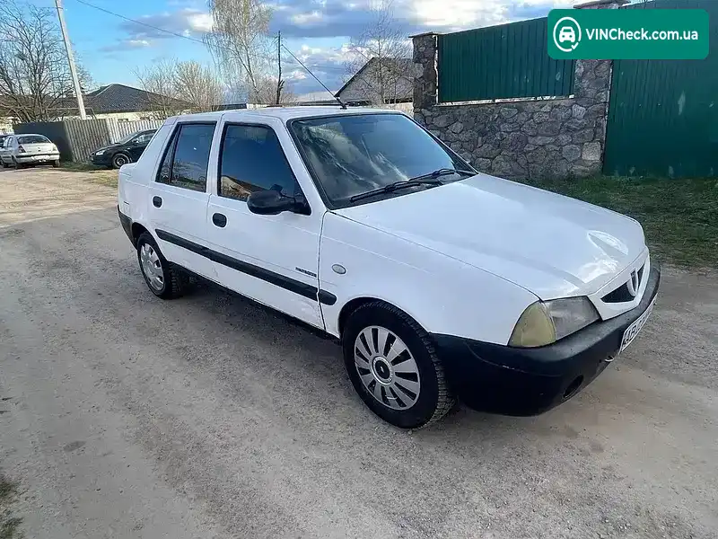 Dacia Solenza 2003, фото з оголошення 1 з 8, VIN Y6DR5A71543371046