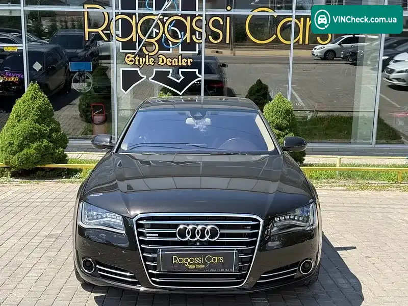 Audi A8 2013, фото з оголошення 2 з 17, VIN WAUZZZ4H4DN034773