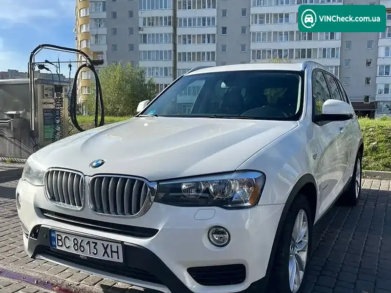 BMW X3 2017, фото з оголошення 1 з 20, VIN 5UXWX9C36H0W79119