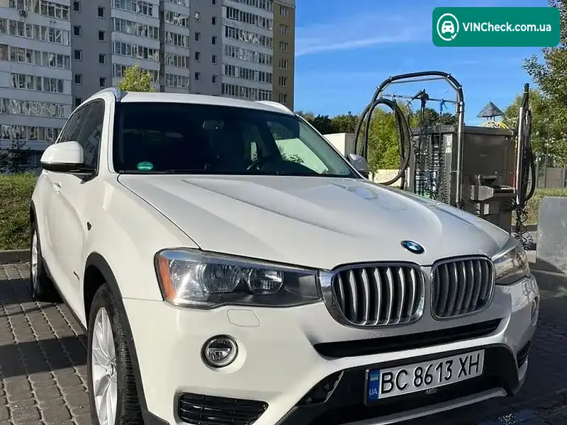 BMW X3 2017, фото з оголошення 2 з 20, VIN 5UXWX9C36H0W79119