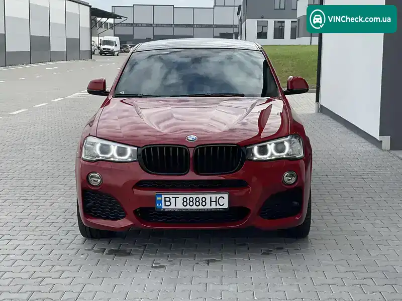 BMW X4 2017, фото з оголошення 1 з 20, VIN WBAXW110700U70198