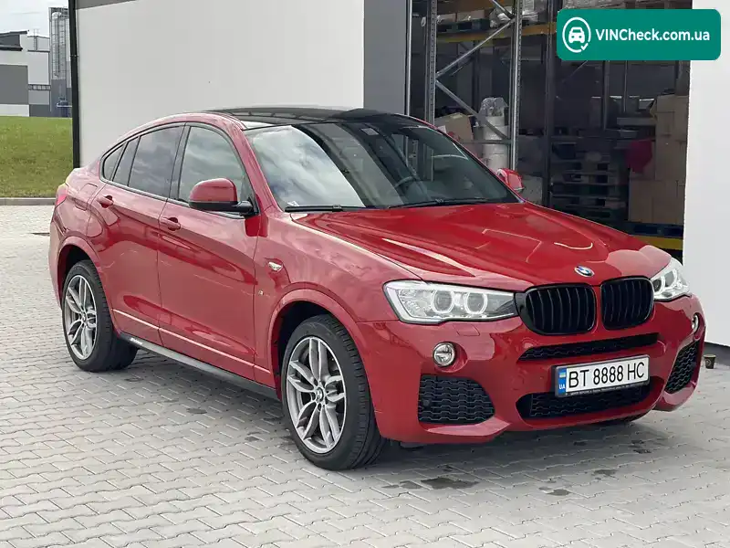 BMW X4 2017, фото з оголошення 2 з 20, VIN WBAXW110700U70198