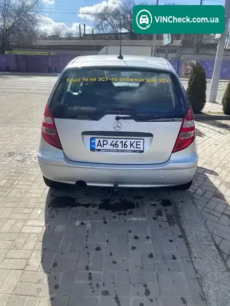 Mercedes-Benz A-Class 2005, фото з оголошення 1 з 10, VIN WDD1690061J108536