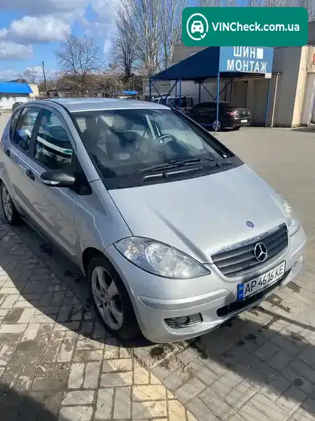 Mercedes-Benz A-Class 2005, фото з оголошення 2 з 10, VIN WDD1690061J108536