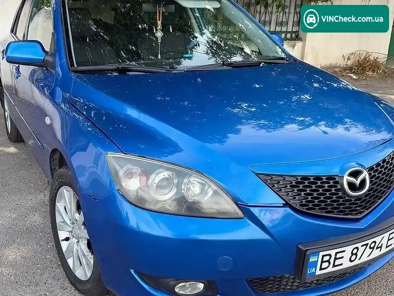 Mazda 3 2005, фото з оголошення 1 з 13, VIN JMZBK14Y261291244