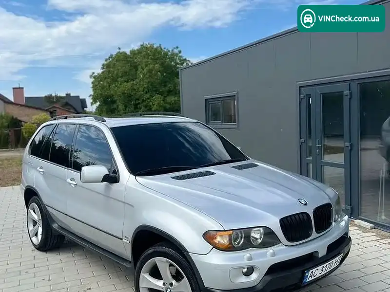 BMW X5 2004, фото з оголошення 2 з 16, VIN 5UXFA13535LY00834