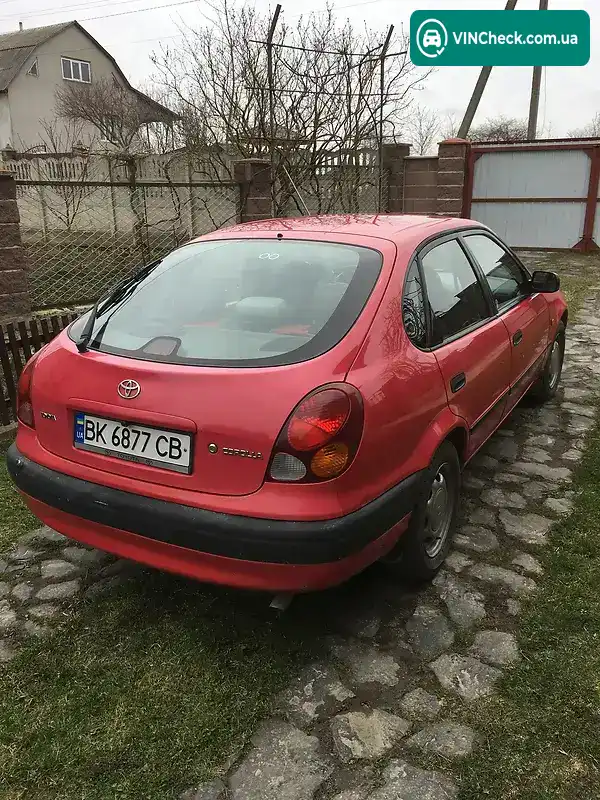 Toyota Corolla 1997, фото з оголошення 1 з 6, VIN JT164EEB103002414