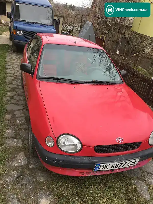 Toyota Corolla 1997, фото з оголошення 2 з 6, VIN JT164EEB103002414