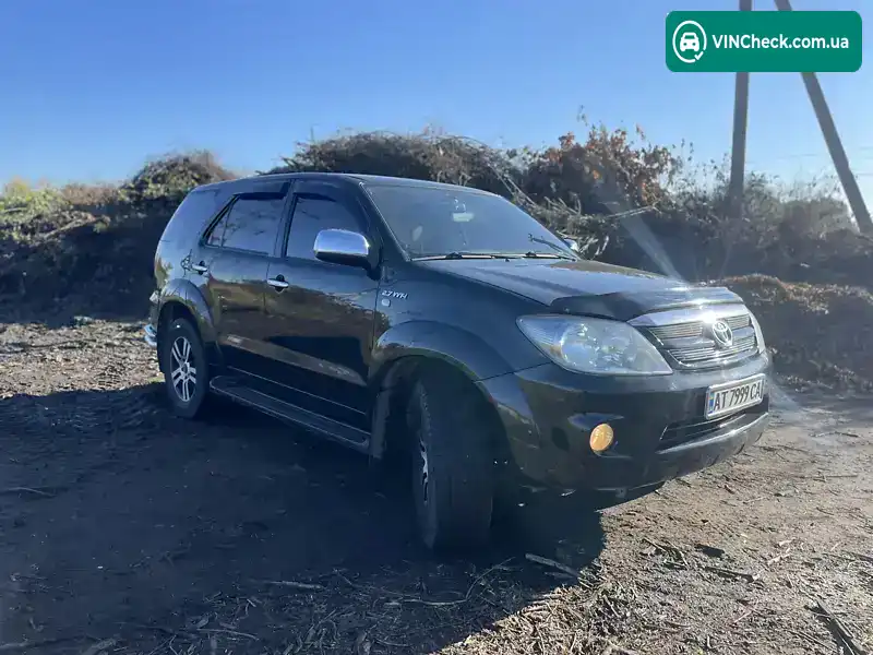 Toyota Fortuner 2006, фото з оголошення 1 з 12, VIN MR1YX59G603008241
