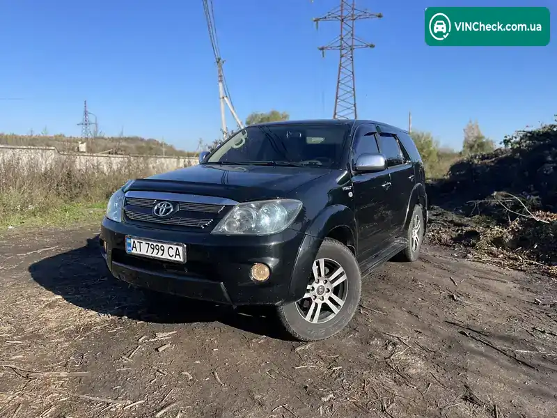Toyota Fortuner 2006, фото з оголошення 2 з 12, VIN MR1YX59G603008241