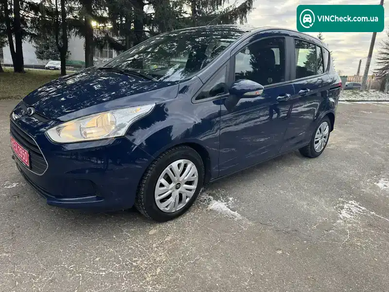Ford B-Max 2012, фото з оголошення 1 з 20, VIN WF0KXXERJKCY21623