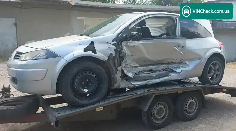 Renault Megane 2003, фото з оголошення 1 з 3, VIN VF1CM1B0H30094384