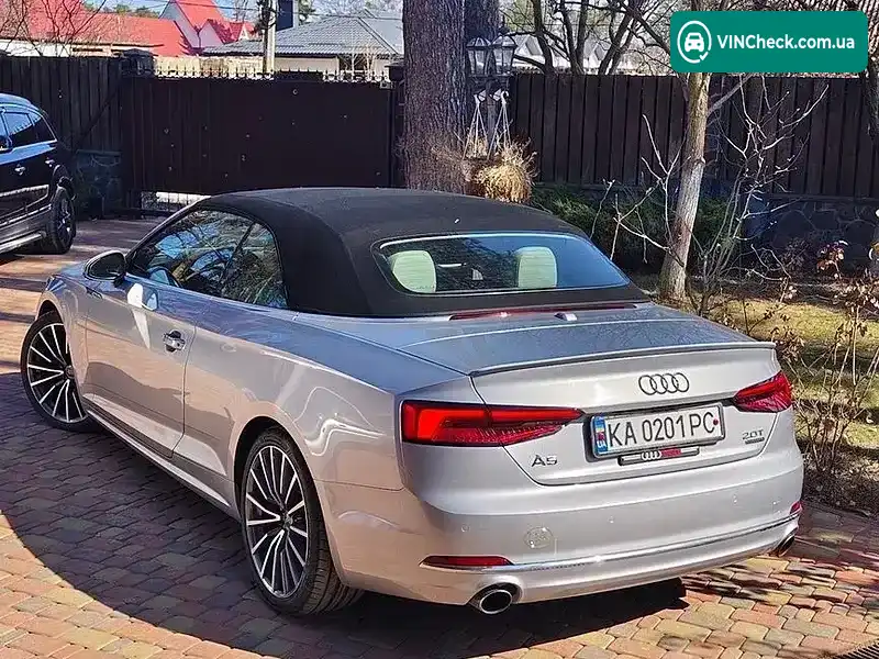 Audi A5 2017, фото з оголошення 2 з 21, VIN WAU2NGF53JN002042