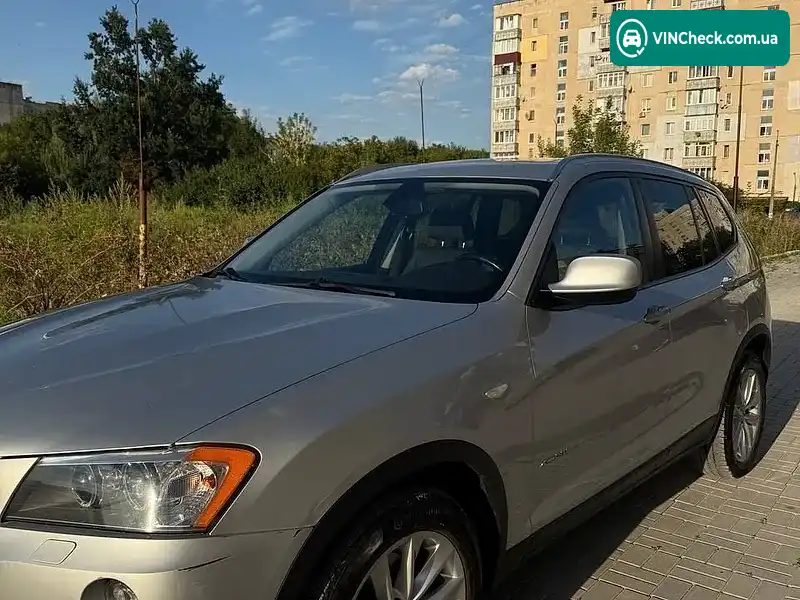 BMW X3 2013, фото з оголошення 2 з 20, VIN 5UXWX9C54E0D12817