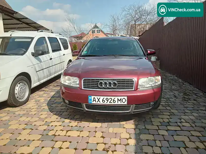 Audi A4 2002, фото з оголошення 2 з 20, VIN WAUZZZ8E82A254485