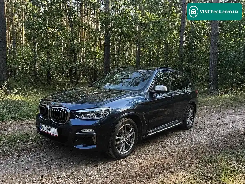 BMW X3 2018, фото з оголошення 1 з 9, VIN 5UXTS3C50K0Z06084