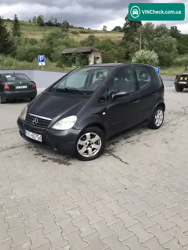Mercedes-Benz A-Class 2001, фото з оголошення 2 з 2, VIN WBD1680081J510464