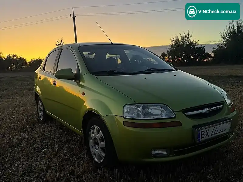 Chevrolet Aveo 2005, фото з оголошення 1 з 15, VIN Y6DSF69YE5B346219