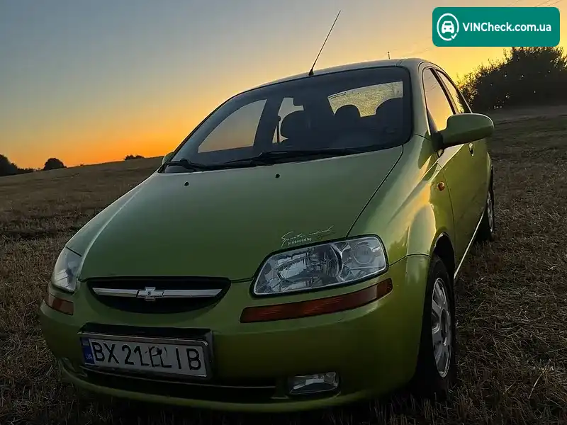 Chevrolet Aveo 2005, фото з оголошення 2 з 15, VIN Y6DSF69YE5B346219