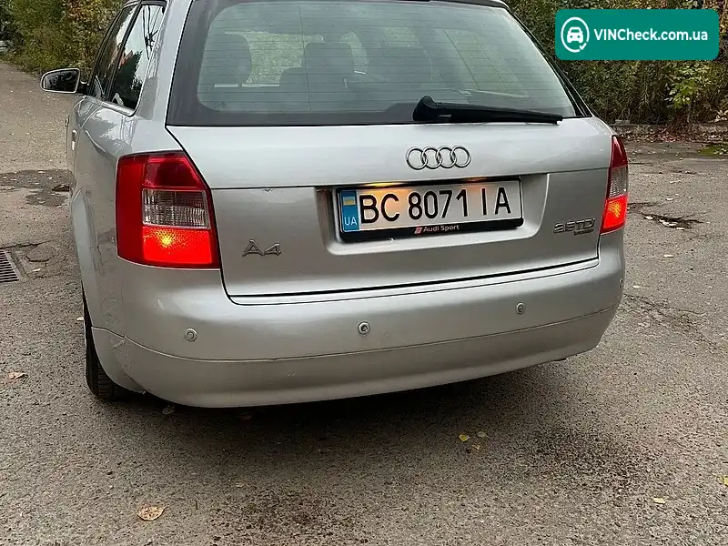 Audi A4 2003, фото з оголошення 2 з 20, VIN WAUZZZ8E04A099305
