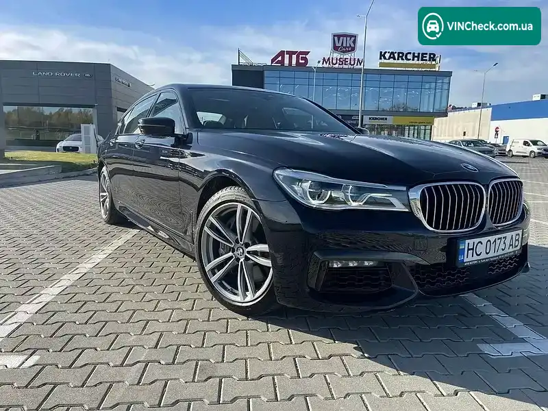 BMW 7 Series 2016, фото з оголошення 1 з 12, VIN WBA7F2C51GG420235