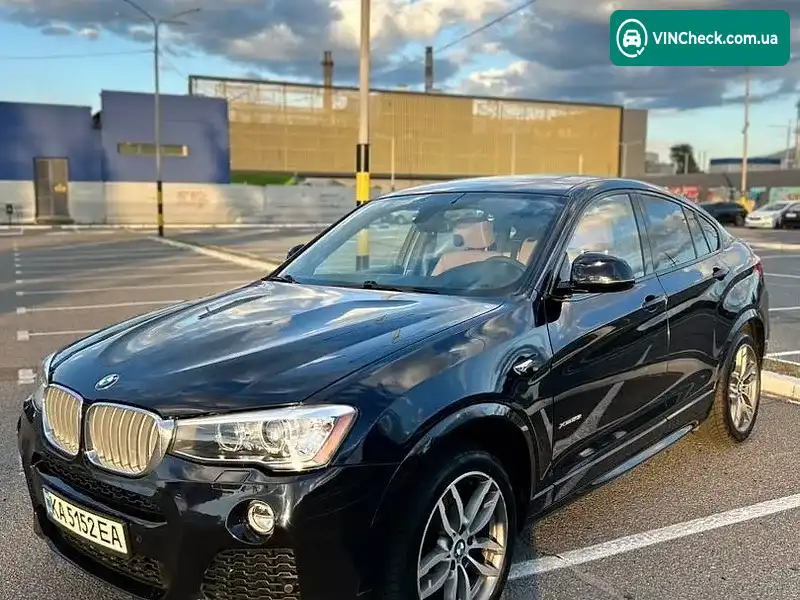 BMW X4 2017, фото з оголошення 1 з 19, VIN 5UXXW3C53J0Y65762