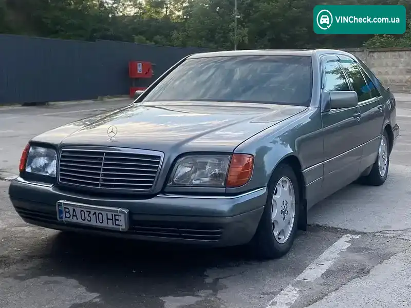 Mercedes-Benz S-Class 1992, фото з оголошення 1 з 5, VIN WDB1400321A072386