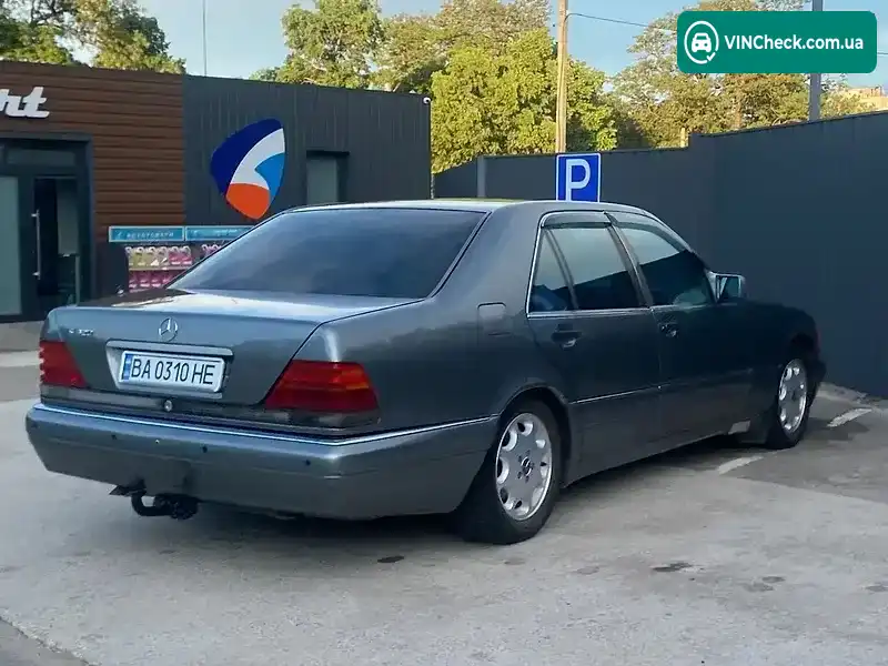 Mercedes-Benz S-Class 1992, фото з оголошення 2 з 5, VIN WDB1400321A072386