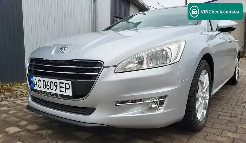 Peugeot 508 2011, фото з оголошення 1 з 13, VIN VF38E5FV8BL049584