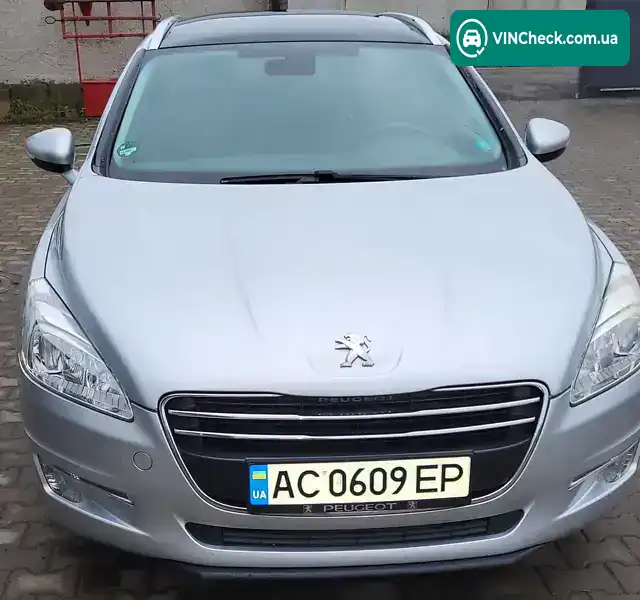 Peugeot 508 2011, фото з оголошення 2 з 13, VIN VF38E5FV8BL049584