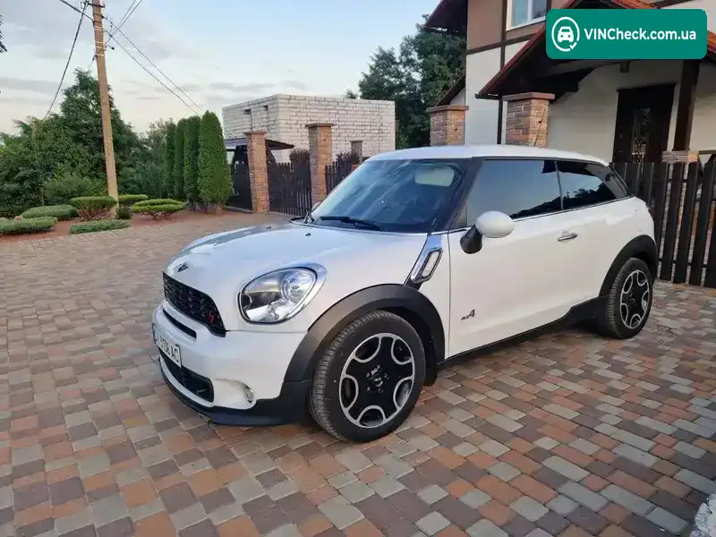 MINI Paceman 2013, фото з оголошення 1 з 20, VIN WMWRS91080WN44244