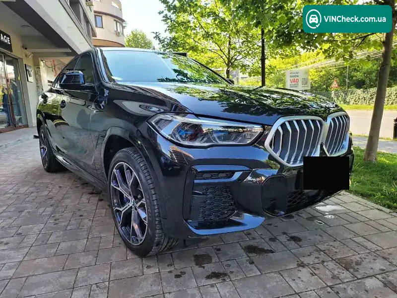 BMW X6 2022, фото з оголошення 1 з 9, VIN WBAGT210409L37361
