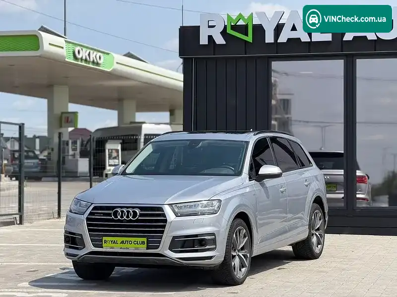 Audi Q7 2018, фото з оголошення 1 з 20, VIN WA1LAAF7XJD034844