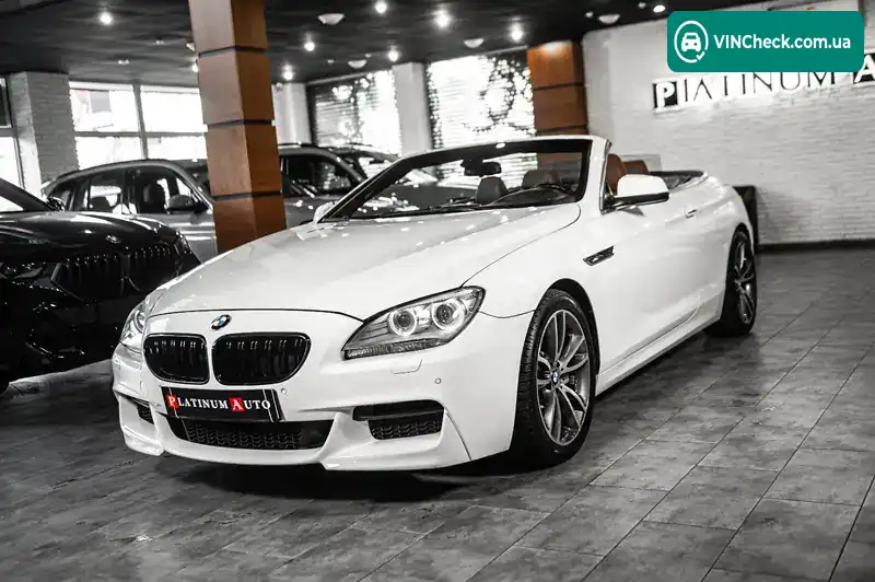 BMW 6 Series 2012, фото з оголошення 2 з 20, VIN WBALW71030C956474