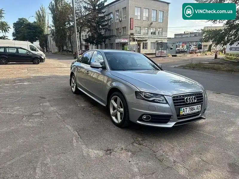 Audi A4 2011, фото з оголошення 2 з 20, VIN WAUZZZ8K0CA097915