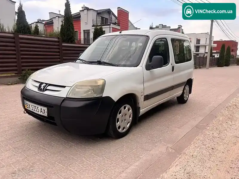 Peugeot Partner 2003, фото з оголошення 1 з 16, VIN VF3GBRHYB96071421