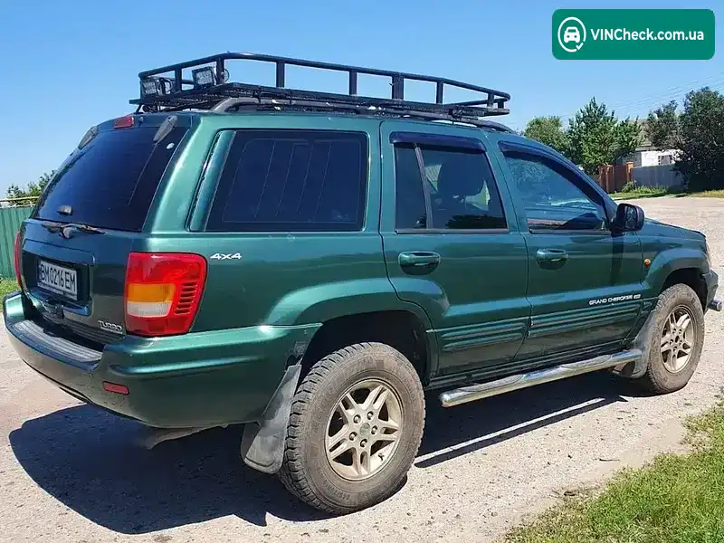 Jeep Grand Cherokee 1999, фото з оголошення 2 з 18, VIN 1J4GWB848XY505497